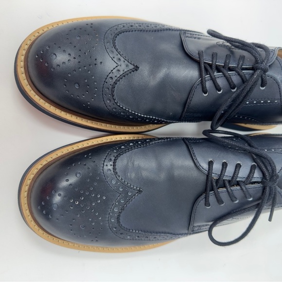 Tod’s Leather Oxford Lace Up Shoes Black - Picture 4 of 13